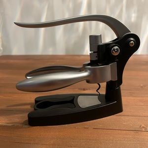 Wine Bottle Opener with Stand and Foil Cutter